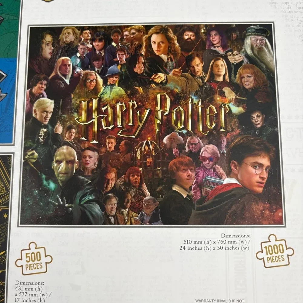 NIB NWT‎ Harry Potter Paladone Jigsaw Puzzle Collection